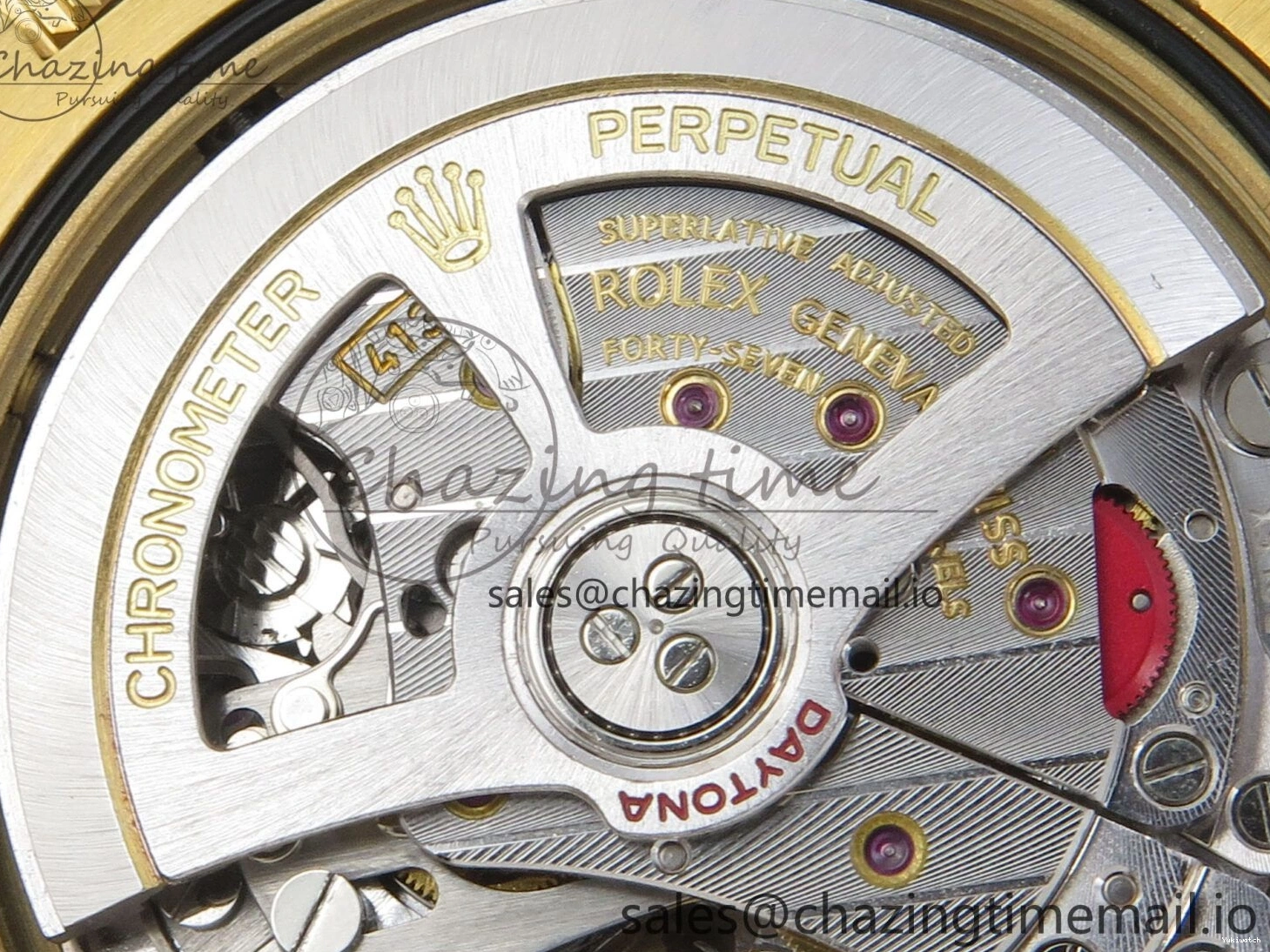 1:1 Edition V6（Gain YG Dial Weight） QF Daytona Best SH4131 Green On 126508 Markers Bracelet Stick 0105